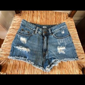 Bdg super high rise cheeky shorts